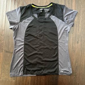AVIA Grey/black Athletic Shirt